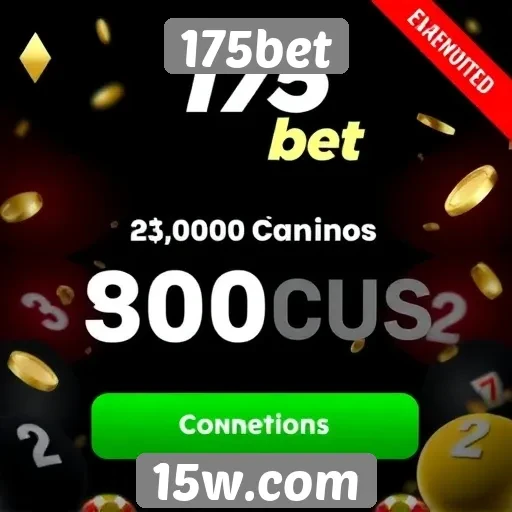 Promoções e bônus oferecidos no 175bet